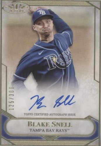 2021 Topps Tier One - Blake Snell #T1TA-BS