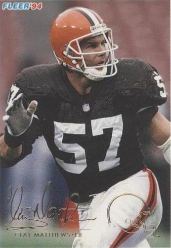 1994 Fleer Clay Matthews #99