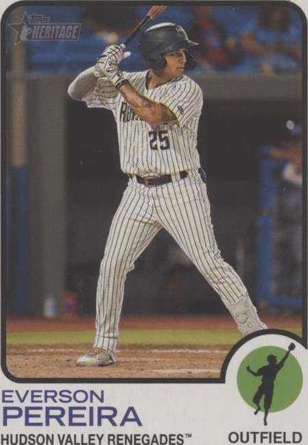 2022 Topps Heritage Minor League Edition - Everson Pereira #59