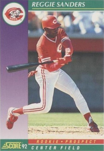 1992 Score - Reggie Sanders #829
