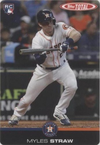 2019 Topps Total - Myles Straw #789