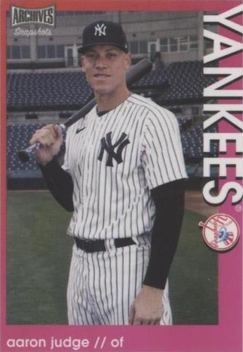 2022 Topps Archives Snapshots - Aaron Judge #9