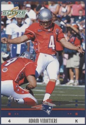 2005 Score Adam Vinatieri #324