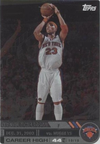 2005-06 Topps Big Game - Quentin Richardson #93
