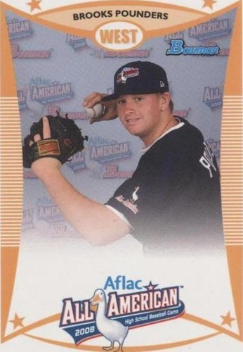 2008 Bowman Aflac - Brooks Pounders #AFLAC-BP