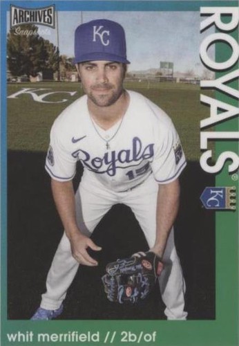 2022 Topps Archives Snapshots - Whit Merrifield #34