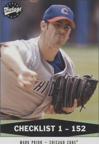 2004 Upper Deck Vintage - Mark Prior #298