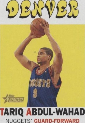 2000-01 Topps Heritage - Tariq Abdul-Wahad #166