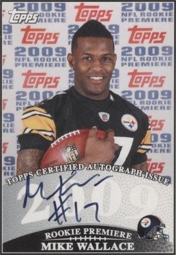 2009 Topps Mike Wallace #RPA-MW