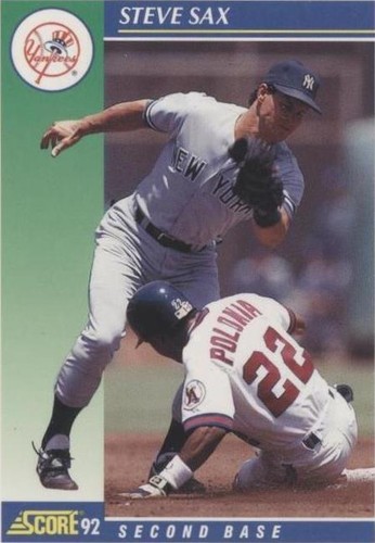 1992 Score - Steve Sax #475