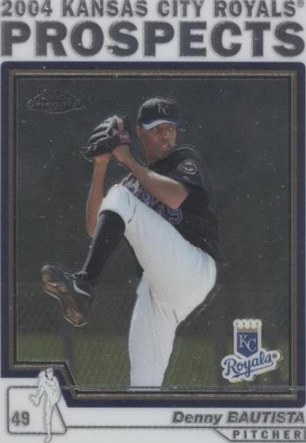 2004 Topps Chrome Traded & Rookies - Denny Bautista #T98