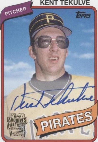 2015 Topps Archives - Kent Tekulve #FFA-KT