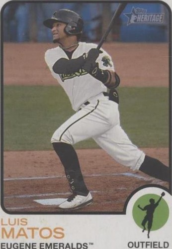 2022 Topps Heritage Minor League Edition - Luis Matos #48