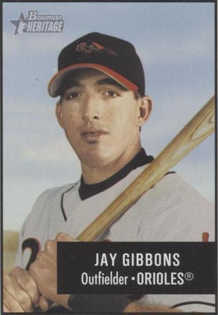 Bowman Heritage 2003 - Jay Gibbons #29