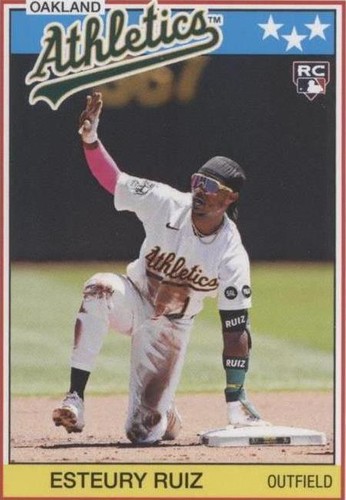 2023 Topps Throwback Thursday #TBT - Esteury Ruiz #72