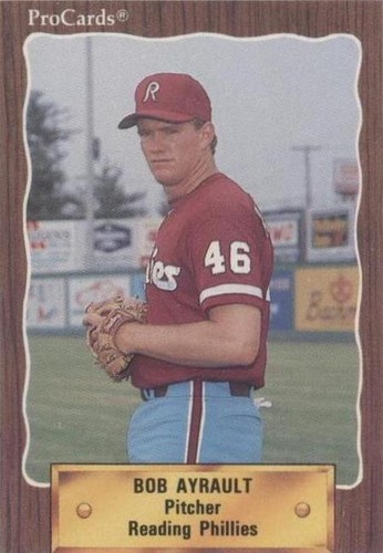 1990 ProCards Minor League - Bob Ayrault #1212