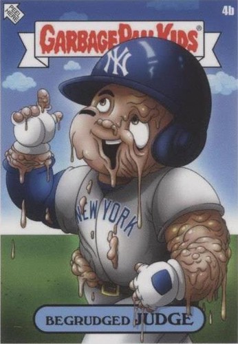 2022 Topps MLB x Garbage Pail Kids: Series 2 Alex Pardee - Aaron Judge #4B