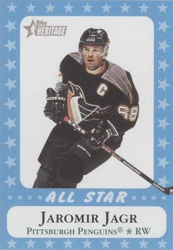 2000-01 Topps Heritage - Jaromir Jagr #221