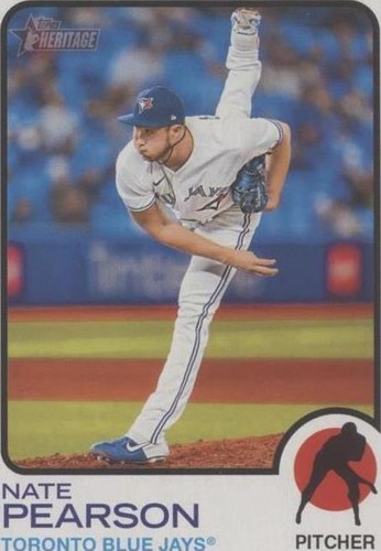 2022 Topps Heritage High Number - Nate Pearson #582
