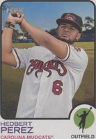 2022 Topps Heritage Minor League Edition - Hedbert Perez #175