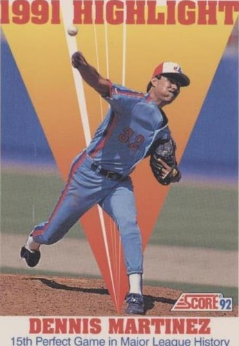 1992 Score - Dennis Martinez #783