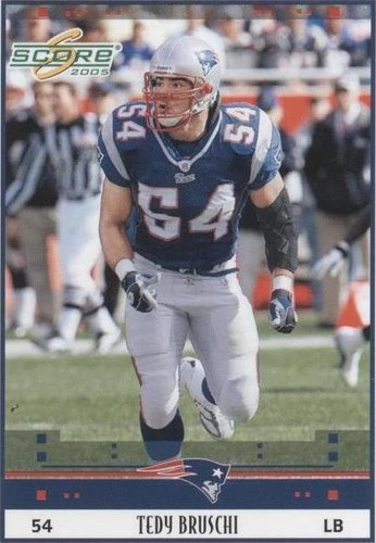 2005 Score Tedy Bruschi #171