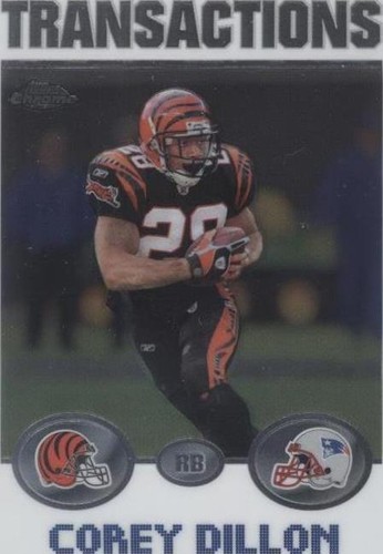 2004 Topps Chrome Corey Dillon #111