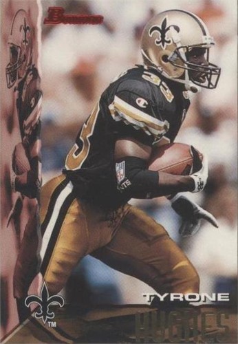 1995 Bowman Tyrone Hughes #150