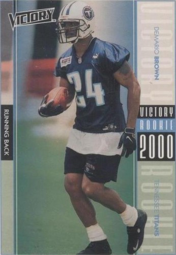 2000 Upper Deck Victory Demario Brown #290