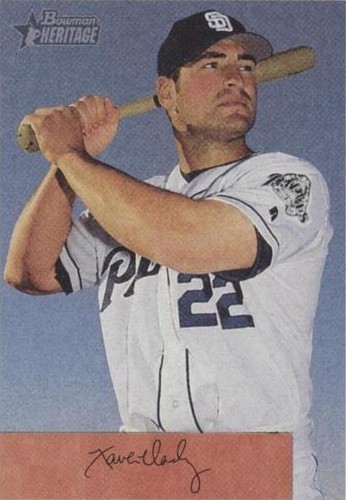 2002 Bowman Heritage - Xavier Nady #125