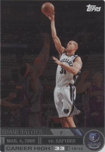 2005-06 Topps Big Game - Shane Battier #37
