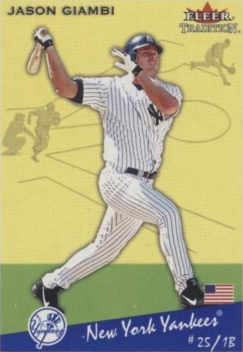 2002 Fleer Tradition Update - Jason Giambi #U227