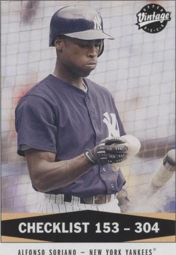2004 Upper Deck Vintage - Alfonso Soriano #299