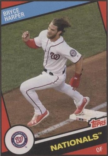 2017 Topps Throwback Thursday #TBT - Bryce Harper #121