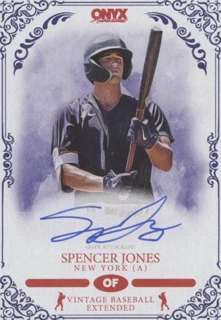 2022 Onyx Vintage Extended - Spencer Jones #VASJ
