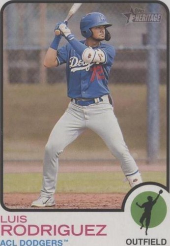 2022 Topps Heritage Minor League Edition - Luis Rodriguez #206