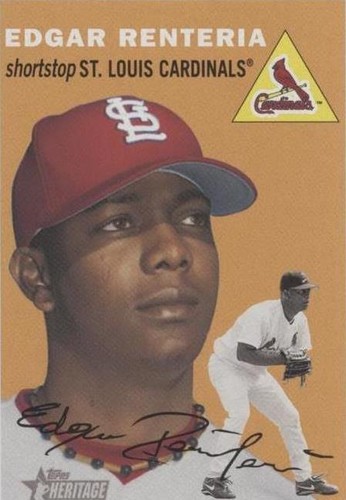 2003 Topps Heritage - Edgar Renteria #73