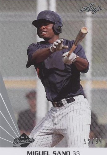 2012 Leaf Memories - Miguel Sanó #541