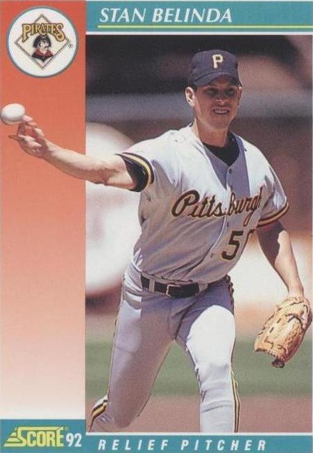 1992 Score - Stan Belinda #325