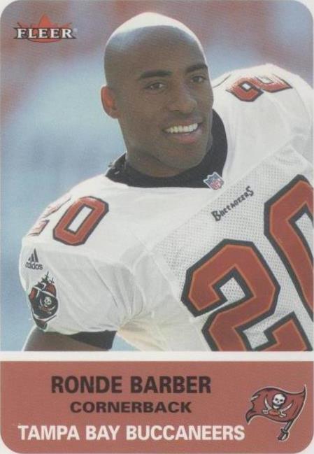 Fleer Tradition Ronde Barber 2002 #212