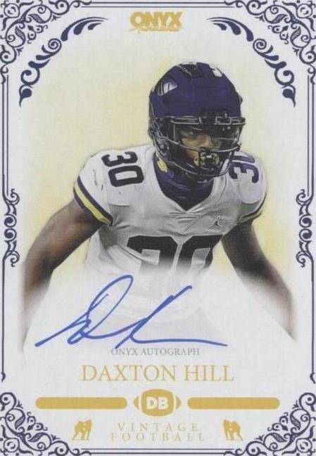 2022 Onyx Vintage Daxton Hill #VADH