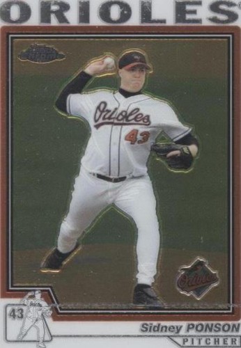 2004 Topps Chrome - Sidney Ponson #361