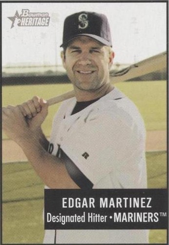 2003 Bowman Heritage - Edgar Martinez #5
