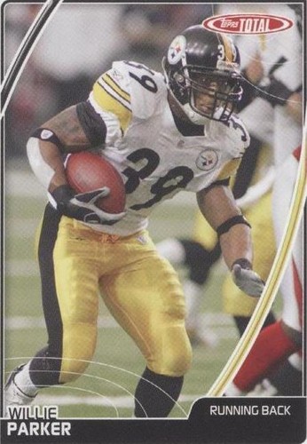 2007 Topps Total Willie Parker #TC25