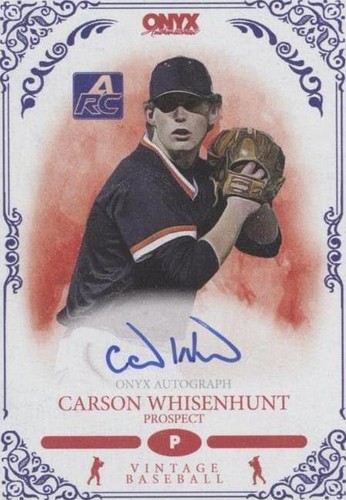 2022 Onyx Vintage - Carson Whisenhunt #VACW