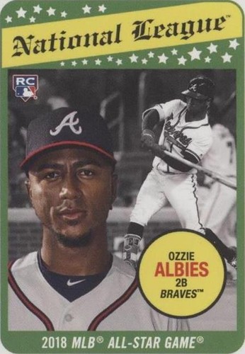 2018 Topps Throwback Thursday #TBT - Ozzie Albies #134
