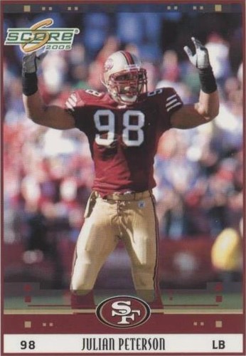 2005 Score Julian Peterson #248