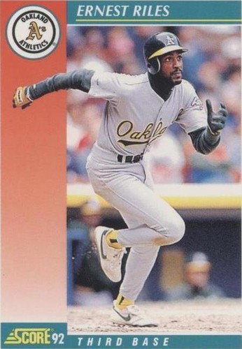 1992 Score - Ernest Riles #222