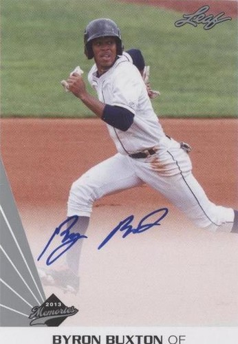 2013 Leaf Memories - Byron Buxton #A-BB1