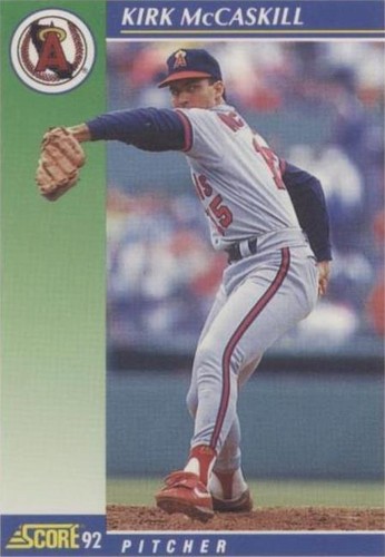 1992 Score - Kirk McCaskill #79